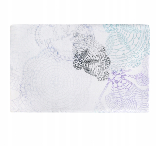 Detský vankúš - Lullalove bambusový vankúš 30x20 boho modrá