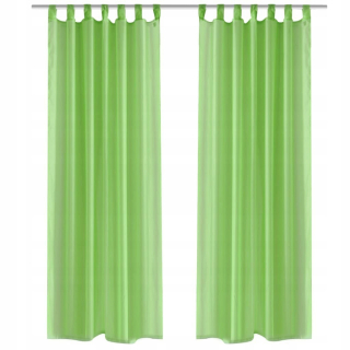 Detské závesy - Lumarko Curtain na rovnátkach, priesvitný, biely,