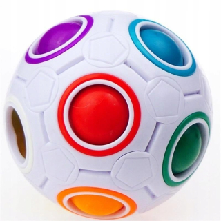 Svetelná čarodejnica Rainbow Ball Futbal Cube Fluoresc