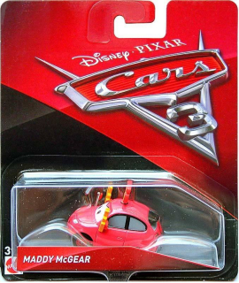 CARS AUTA -  Maddy McGear Fan Zigzag McQueen Cars 3 autá 1:55