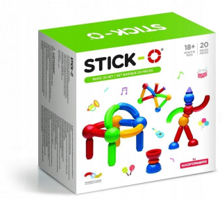 Magformers Stick-o základné 20el, Magformers