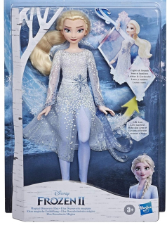 Frozen Elsa - Magická sila Elsa Doll Frozen 2 Sound Light