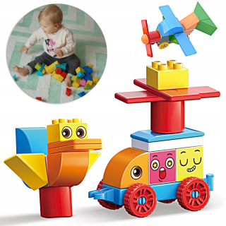 Stavebnica - Mágia Magnetic Blocks Alila Set 40el