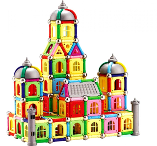 Stavebnica - Magnetic neodýmu Blocks Kuferek Set 535el