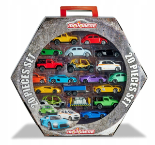 MAJORETTE Cars Darčeková sada 20-pack