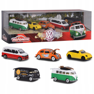 MAJORETTE Volkswagen Car Kit 5ks Kov