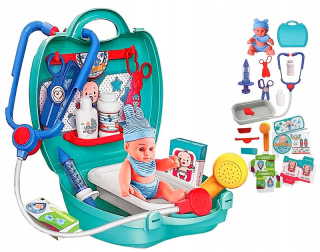 Trochu Doctor Doctor Set v kufri + Bobas Doll