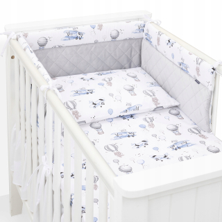 Chránič do detskej postielky - Mamo-Tato COT Protector 60x120 Minky PIK