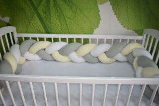 Chránič do detskej postielky - Marini 873 Braid Protector