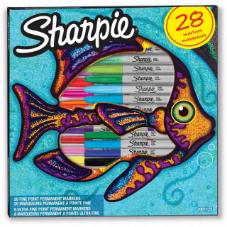 Značka Sharptie Fish Fish 28 Farby 2061125
