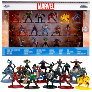 MARVEL SET 20 BIG kovové sochy SPIDERMAN