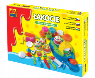 PLASTOVÝ HMOTNÝ TOVAR 29 EL. FORMY KOCIEK !!