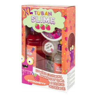 Plastická hmota SUPER Sliz set - jahodová XL