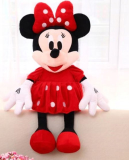 Minnie mouse - Maskot plyšový xxl 100 cm Minnie Mickey Mouse