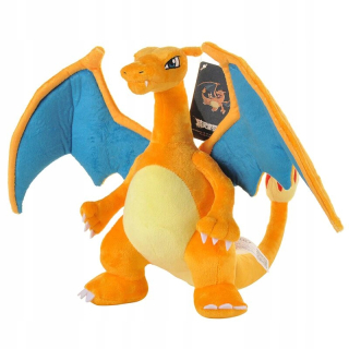 Pokemon -  PLYŠOVÁ HRAČKA MASKOTA POKEMON CHARIZARD 35CM Z POĽSKA