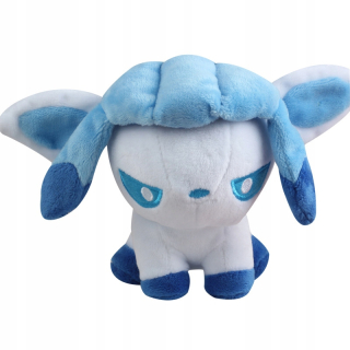 PLYŠOVÁ HRAČKA MASKOT POKEMON GO GLACEON 14CM Z POĽSKA