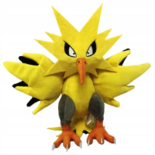 Pokémon - Maskot Pokemon Go Zapdos plyšový 35cm z Poľska