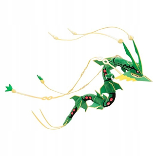 Pokemon -  Maskot Pokemon Rayquaza lesklý plyšový plyš 83 cm s Pol