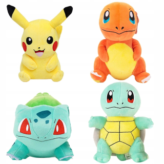 Pokemon -  Maskot pokémon go pikachu bulbasaur set