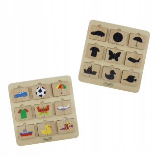Puzzle MASTERKIDZ Zodpovedajúce tvary