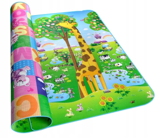 Vzdelávacie rohože obojstranné ZOO 200x180cm