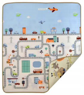 Vzdelávacie Mat Penové City Streets 180x150x1