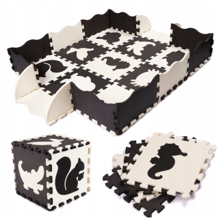 VZDELÁVACIE PUZZLE FOAM MAT KOJEC XXL 34 ELEM.