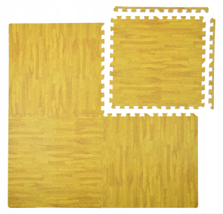 Foam mat. Clear dreva. 3D penové puzzle