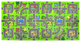 FOAM PUZZLE MAT 180x90x1 mestských uliciach CIEST