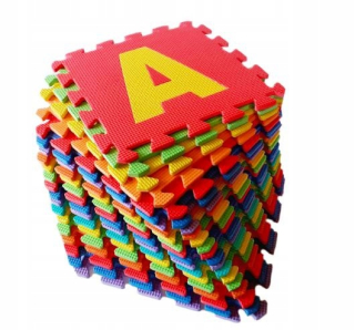 FOAM PUZZLE MAT veľkými písmenami 26 kusov! HIT !!