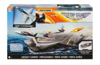 Matchbox Lietadlá dopravcu Top Gun Set 1 jet