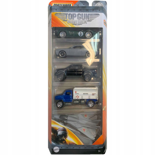 Matchbox Top Gun Resoraki auto Dopravné 5pak