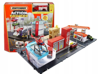 MATCHBOX PLAY SET NEMOCNICA vrtuľníková ambulancia