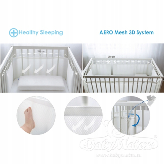 Chránič do detskej postielky - Matex Bump Air 360x30 Bed Protector [TB02