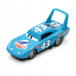 CARS AUTA -  Autá Mattel autá pán Król King č. 43 Dinoco