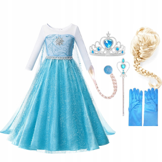 Elsa Frozen - Max Set Dress Elsa Frozen 110 116 4-5 L