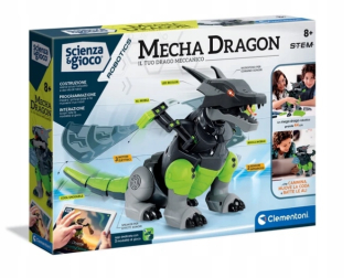 Mecha Dragon DRAGON LED hračky + 50.682 CLEMENTONI