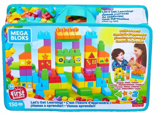 Stavebnica - MEGA BLOKS FIRST Builmers Bag Blocks 150 FVJ49