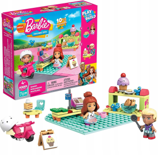 Stavebnica - Mega Bloks Barbie vankúšiky set Cukiernia