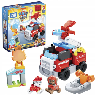 Stavebnica - Mega Bloks PSI Patrol Fire Truck Marshall Gyj01