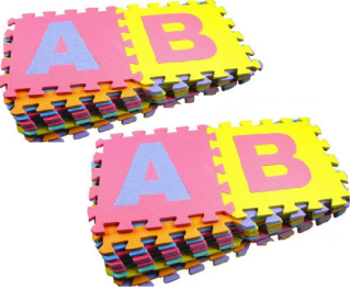 MEGA veľkou hádankou FOAM MAT ALPHABET 52szt HIT
