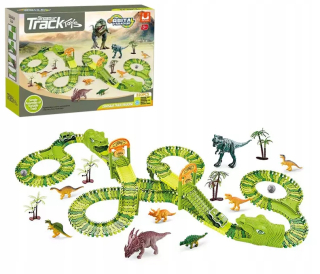 MEGA dostihovom závodisku XXXL DINO Dinopark 320 El.