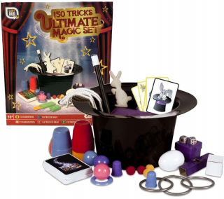 Mega set of magic kúzelníka 150 triky klobúk