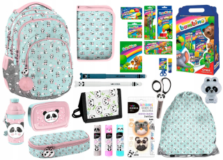 Aktovka - Mega School Set Layetteta pre Panda Girl