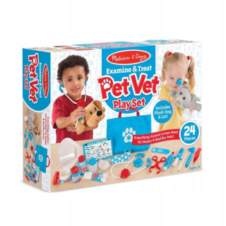 Melissa sada malého veterinára. Zábava pre deti