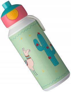 Emarálny fľaša Bidon School Drinks Juice Water Llama