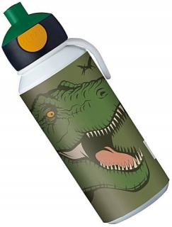Emarálny fľaša Bidon School Juice Water Dinosaurus T-REX