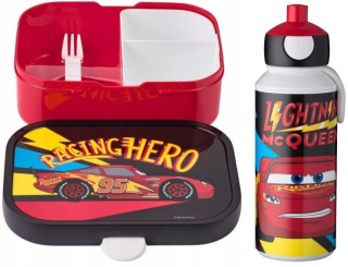 Mepal lunchbox raňajky fľaša autá autá