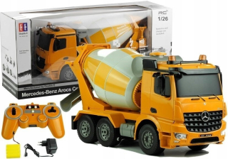 Mercedes AROCS zmiešavač riadený PILOT XL