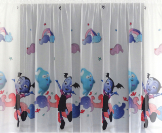 Detské záclony - MG ZÁCLONA disney VAMPIRINA DAN0 výška 155cm NOVINKA